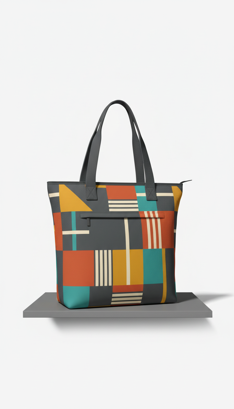 Urban Tote Bag With Custom Print